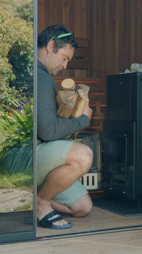 Rhys tells us about his Montclair sauna