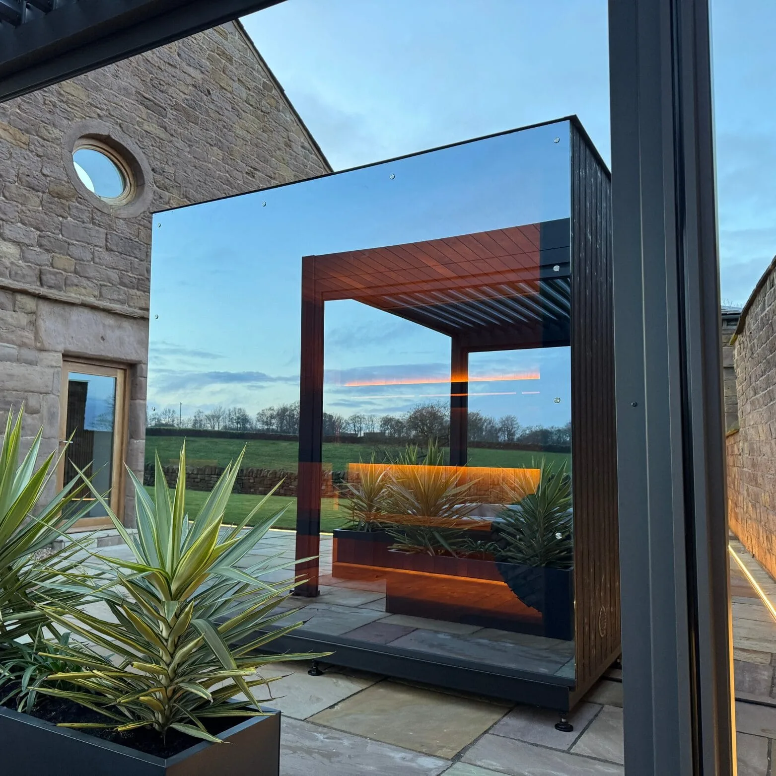 Signature 240, luxury outdoor sauna by EIRA Therapy